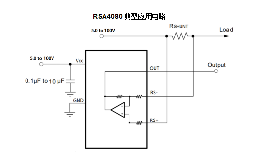 RSA4080典型应用电路